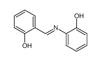 2-([(2-hydroxyphenyl)imino]methyl) phenol Structure