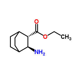 (2S,3S)-3-氨基双环[2.2.2]辛烷-2-羧酸乙酯结构式