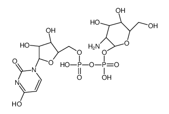 UDP-glucosamine structure