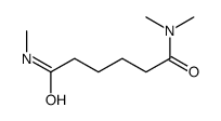 N,N',N'-trimethylhexanediamide Structure