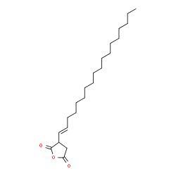 3,4-Dihydro-3-(1-octadecenyl)-2,5-furandione Structure