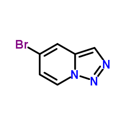 5-溴-[1,2,3]三唑并[1,5-a]吡啶结构式