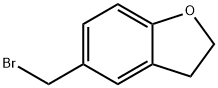 5-(溴甲基)-2,3-二氢苯并呋喃结构式