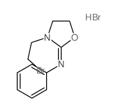 3-(2-bromoethyl)-N-phenyl-oxazolidin-2-imine Structure