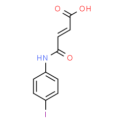 4-(4-IODOANILINO)-4-OXOBUT-2-ENOIC ACID Structure