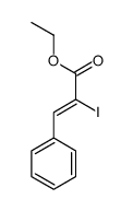 ethyl 2-iodo-3-phenylprop-2-enoate结构式