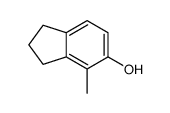 4-methyl-2,3-dihydro-1H-inden-5-ol结构式