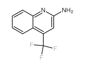 4-三氟甲基-2-氨基喹啉结构式