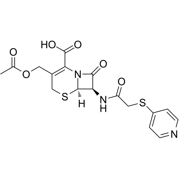 Cefapirin structure