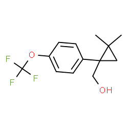 (2,2-二甲基-1-(4-(三氟甲氧基)苯基)环丙基)甲醇图片