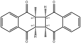 5a,5b,11a,11b-Tetrahydro-5a,11a-dimethyldibenzo[b,h]biphenylene-5,6,11,12-tetrone结构式