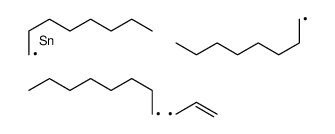 trioctyl(prop-2-enyl)stannane Structure