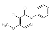 3(2H)-Pyridazinone,4-chloro-5-methoxy-2-phenyl- picture