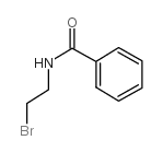 N-(2-溴乙基)-苯甲酰胺结构式