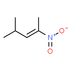 (Z)-2-Nitro-4-methyl-2-pentene结构式