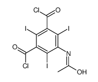 5-Acetamido-2,4,6-triiodoisophthaloyl Dichloride Structure