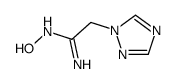 N-HYDROXY-2-(1H-1,2,4-TRIAZOL-1-YL)ETHANIMIDAMIDE HYDROCHLORIDE Structure