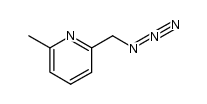 2-azidomethyl-6-methyl-pyridine结构式