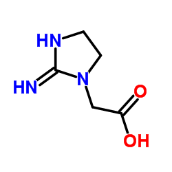 2-亚氨基-1-咪唑啉乙酸结构式