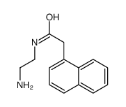 N-(2-氨基乙基)-2-(1-萘基)乙酰胺结构式