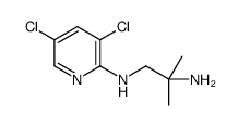 N1-(3,5-Dichloro-2-pyridinyl)-2-methyl-1,2-propanediamine结构式