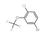 4-bromo-1-chloro-2-(trifluoromethoxy)benzene Structure