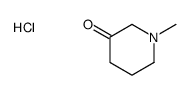 1-methylpiperidin-3-one,hydrochloride结构式