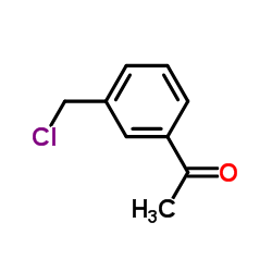 1-[3-(Chloromethyl)phenyl]ethanone Structure
