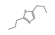 2,5-dipropyl-1,3-thiazole Structure