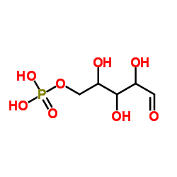 D-Ribose 5-phosphate结构式