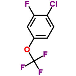 1-Chloro-2-fluoro-4-(trifluoromethoxy)benzene Structure