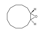 trans-1,2-epoxycyclododecane Structure