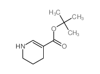 tert-butyl 1,4,5,6-tetrahydropyridine-3-carboxylate结构式