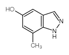 5-羟基-7-甲基-1H-吲唑结构式