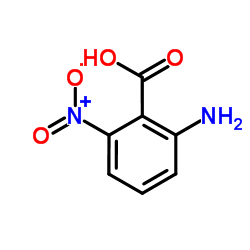 2-氨基-6-硝基苯甲酸结构式
