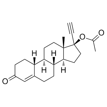 19-Norethindrone acetate Structure