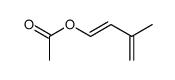 1-acetoxy-3-methyl-1,3-butadiene Structure