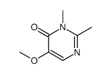 5-methoxy-2,3-dimethylpyrimidin-4-one Structure