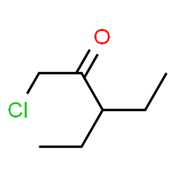 1-CHLORO-3-ETHYLPENTAN-2-ONE Structure