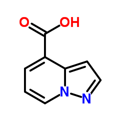 吡唑并[1,5-a]吡啶-4-羧酸结构式