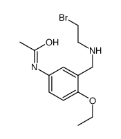 3'-[(2-Bromoethylamino)methyl]-4'-ethoxyacetanilide Structure