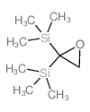 trimethyl-(2-trimethylsilyloxiran-2-yl)silane结构式