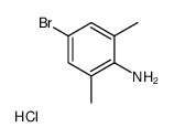 4-BROMO-2,6-DIMETHYLANILINE HYDROCHLORIDE Structure