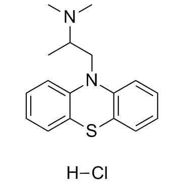 promethazine hydrochloride structure