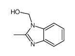 2-Methyl-1H-benzimidazole-1-methanol Structure