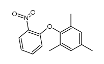 1,3,5-trimethyl-2-(2-nitro-phenoxy)-benzene结构式
