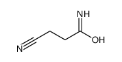 3-Cyanopropanamide结构式