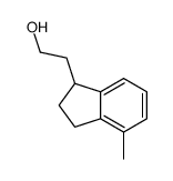 2-(4-methyl-2,3-dihydro-1H-inden-1-yl)ethanol结构式