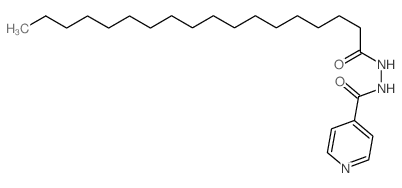 N-octadecanoylpyridine-4-carbohydrazide picture