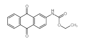 ethyl N-(9,10-dioxoanthracen-2-yl)carbamate结构式
